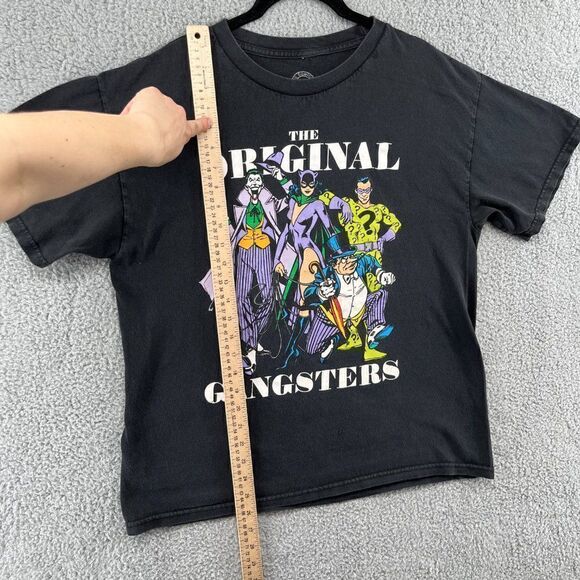 DC Comics Original Gangsters T Shirt Black Large - Picture 7 of 12